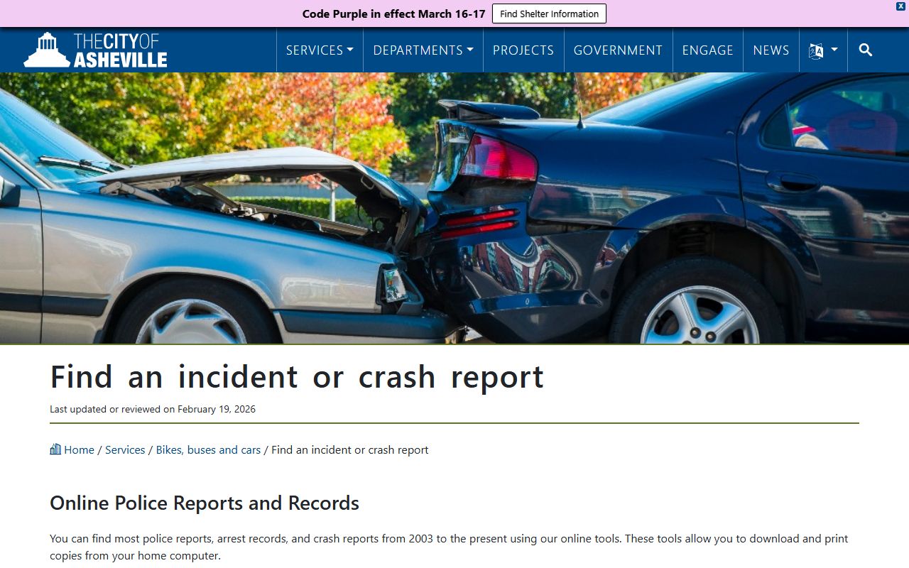 Asheville Police reports search tool for Asheville busted mugshots