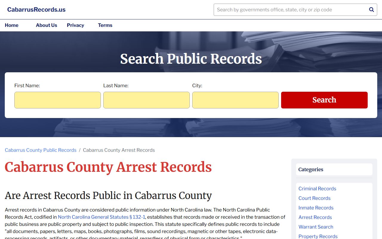 Concord Police and Cabarrus County arrest records for Concord busted mugshots