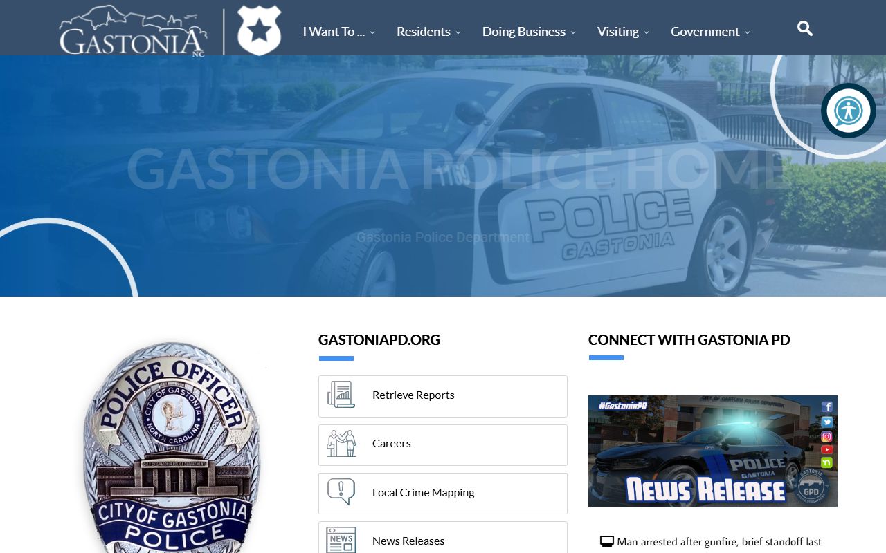 Gastonia Police Department for Gastonia busted mugshots