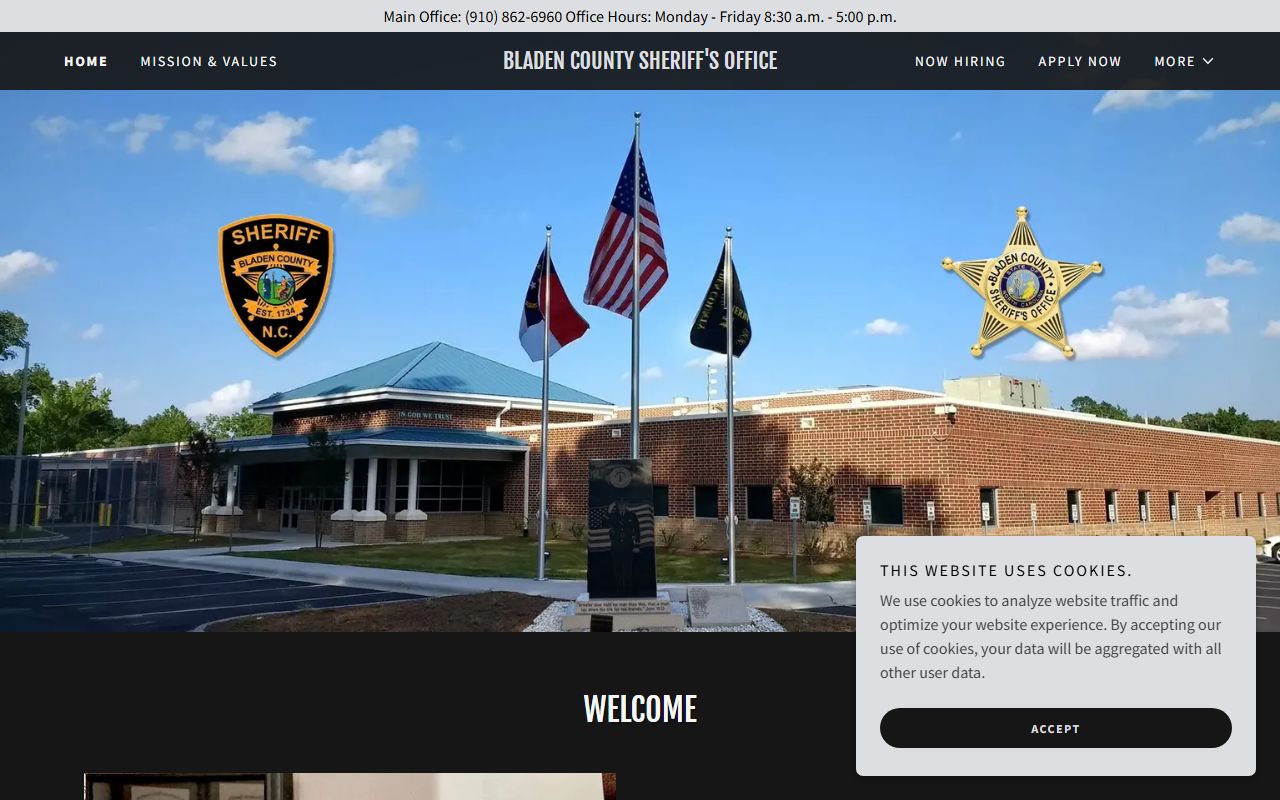 Bladen County Sheriff's Office and Law Enforcement Center busted mugshots