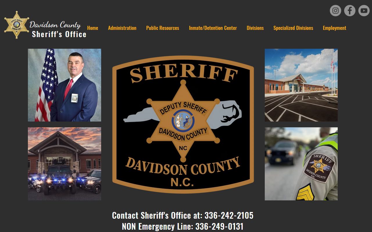 Davidson County Sheriff's Office serving Davidson County law enforcement