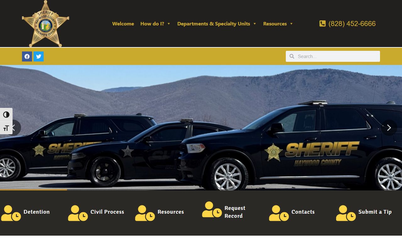 Haywood County Sheriff's Office building