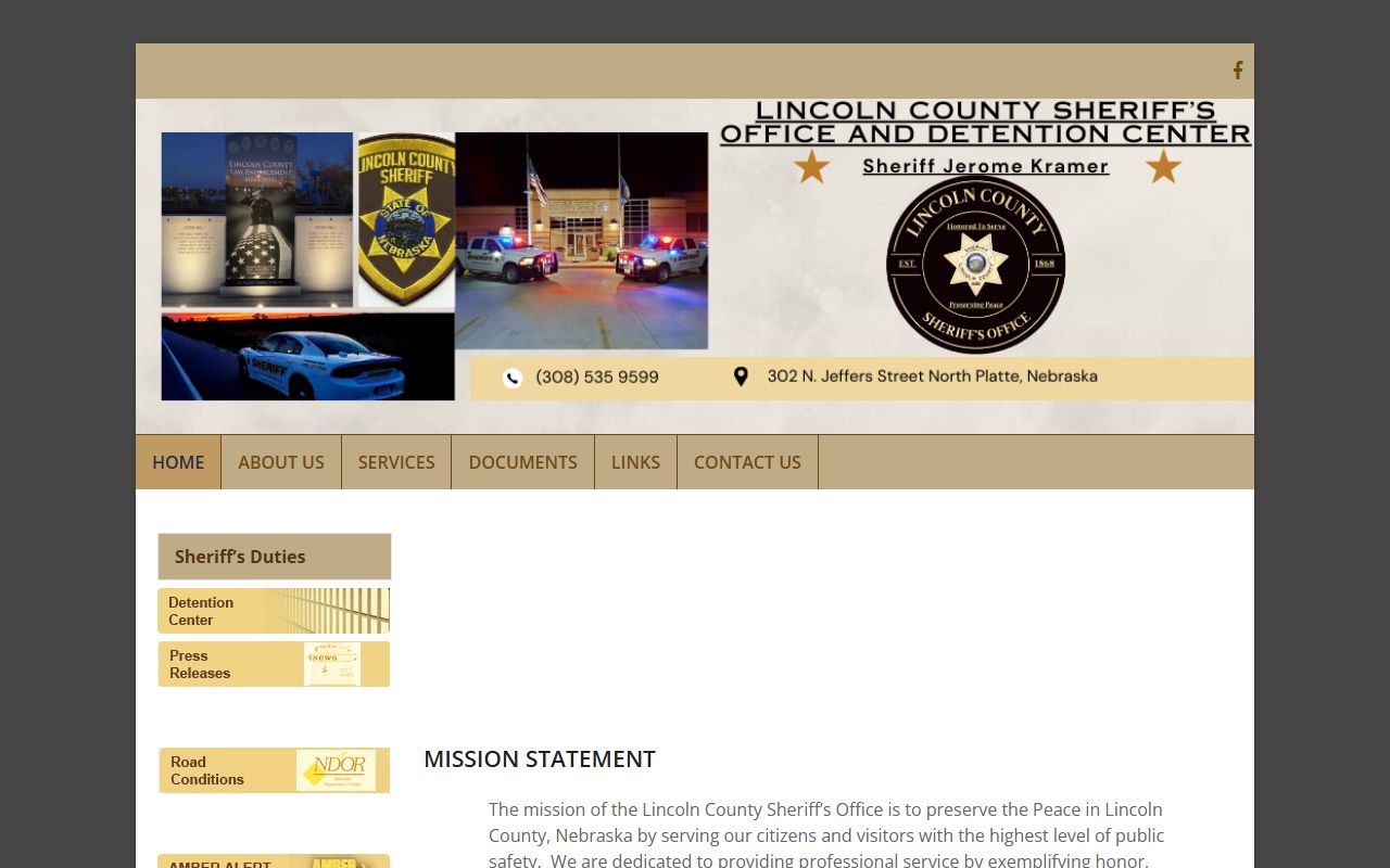 Lincoln County Sheriff's Office inmate roster showing booking photos and arrest records